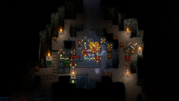 像素風采礦沙盒冒險遊戲《地心護核者》將於3月8日 在Steam上開啟搶先體驗
