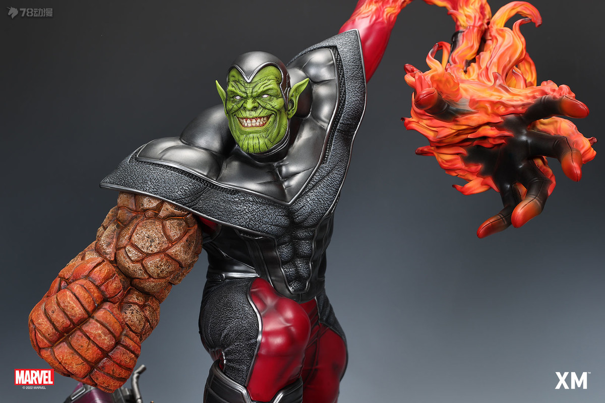 XM-Studios 新品 1/4系列 Marvel 超級斯克魯爾人 670mm高 限定金屬雕像