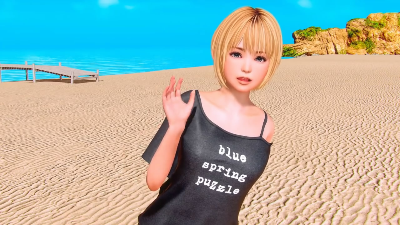 紳士向VR遊戲《夏日假期》預告和美少女的心跳假期