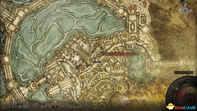 《艾爾登法環》王城羅德爾攻略地圖指引 王城下水道走法攻略