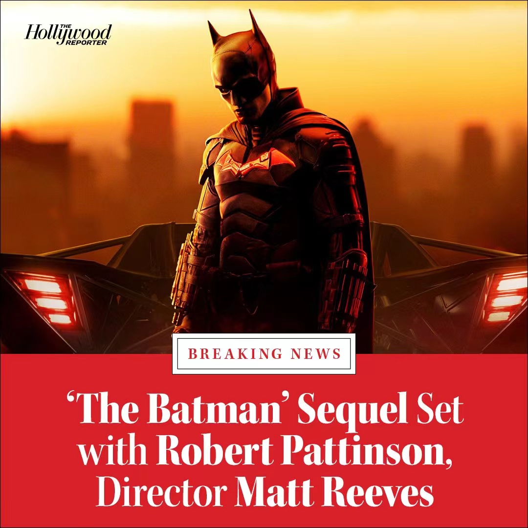 華納兄弟影業與DC宣布將製作《新蝙蝠俠》續集電影