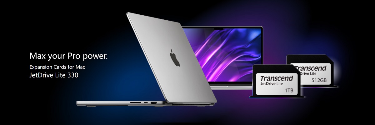 創見發布1TB JetDrive Lite 330擴展卡，為MacBook Pro 2021擴展存儲空間