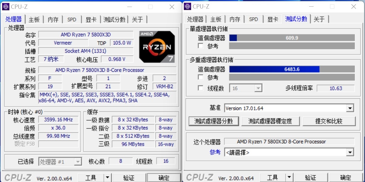 i9-12900KS不是對手 AMD銳龍7 5800X3D首發評測：沒有比它更好的遊戲U了