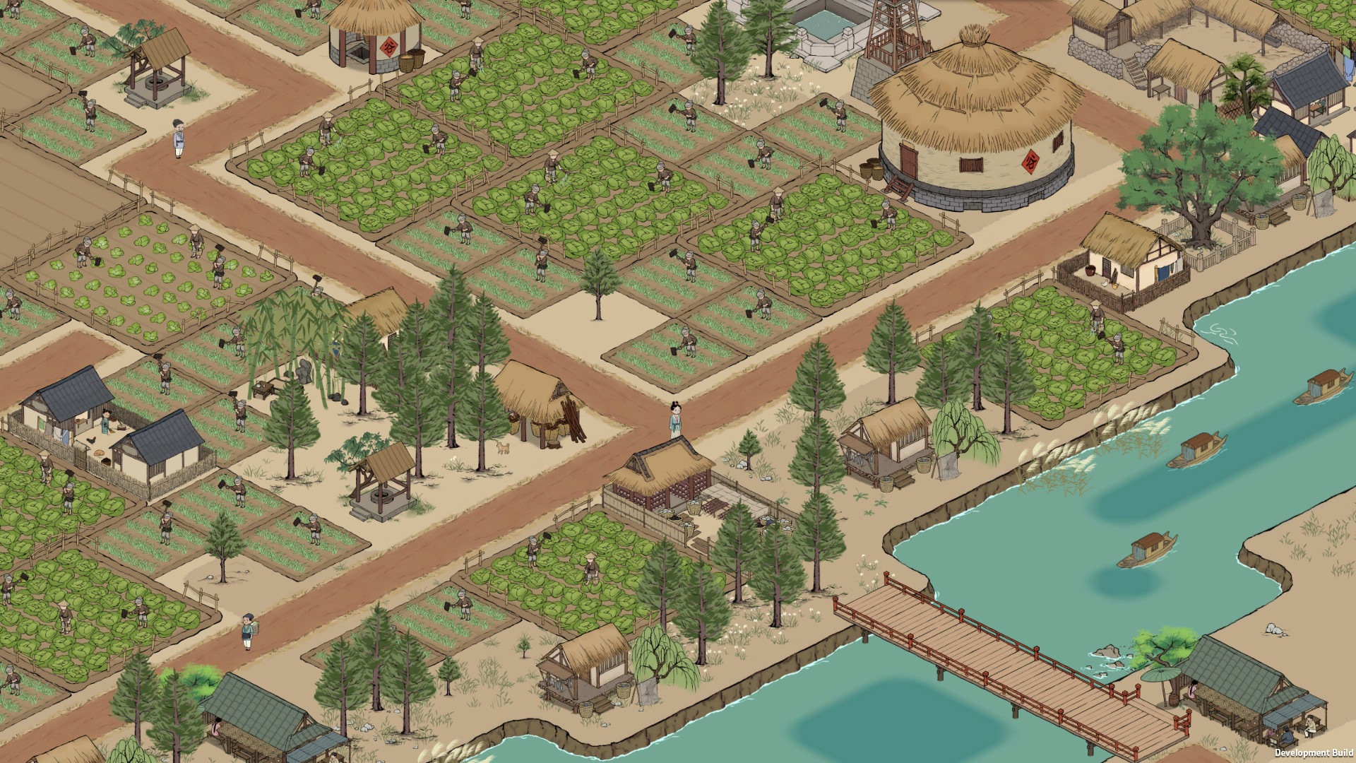 城市建造管理遊戲《滿庭芬·宋上繁華》登錄Steam，將於2023年Q1開啟搶先體驗