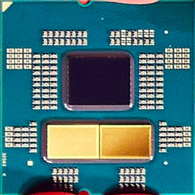 16核心沖上5.5GHz AMD銳龍7000處理器真身開蓋：好大一個「品字」