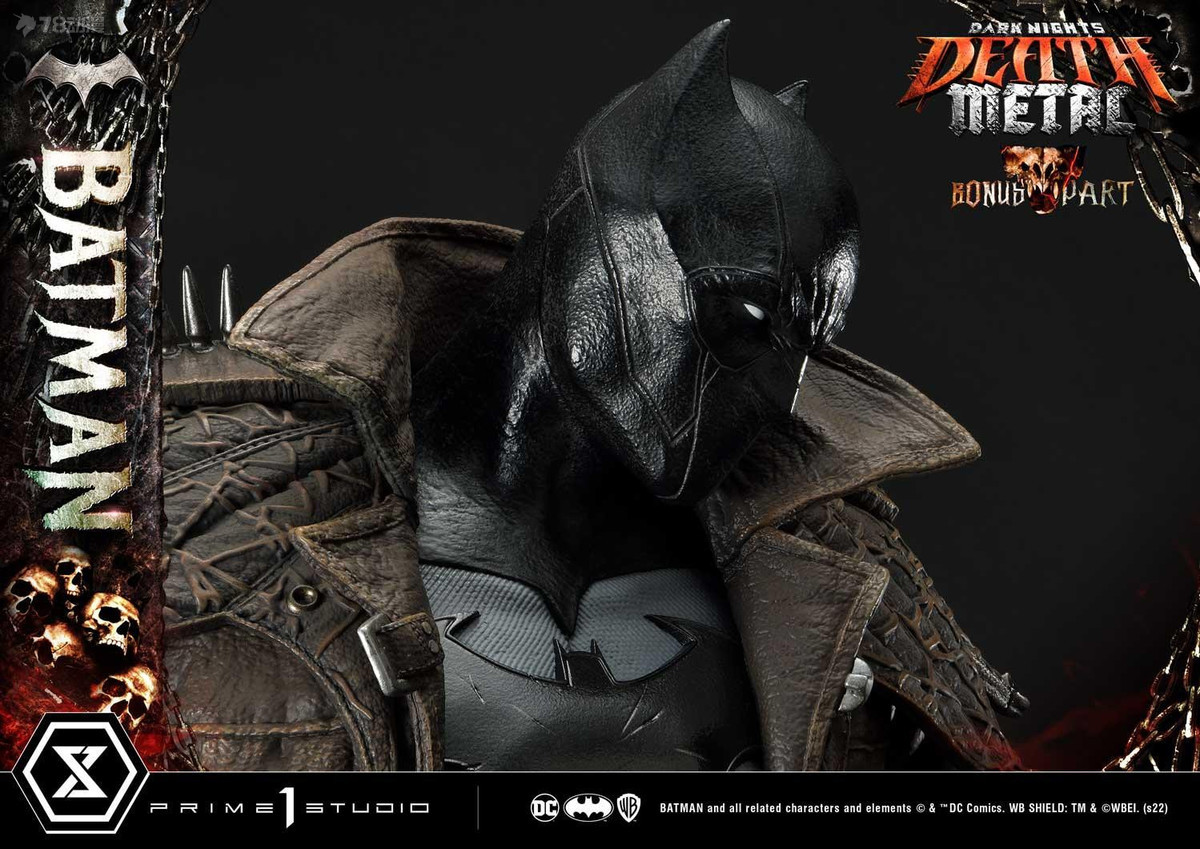 Prime 1 Studio 新品 1/3系列 漫畫 黑暗之夜：死亡金屬 蝙蝠俠  雕像 雙版本