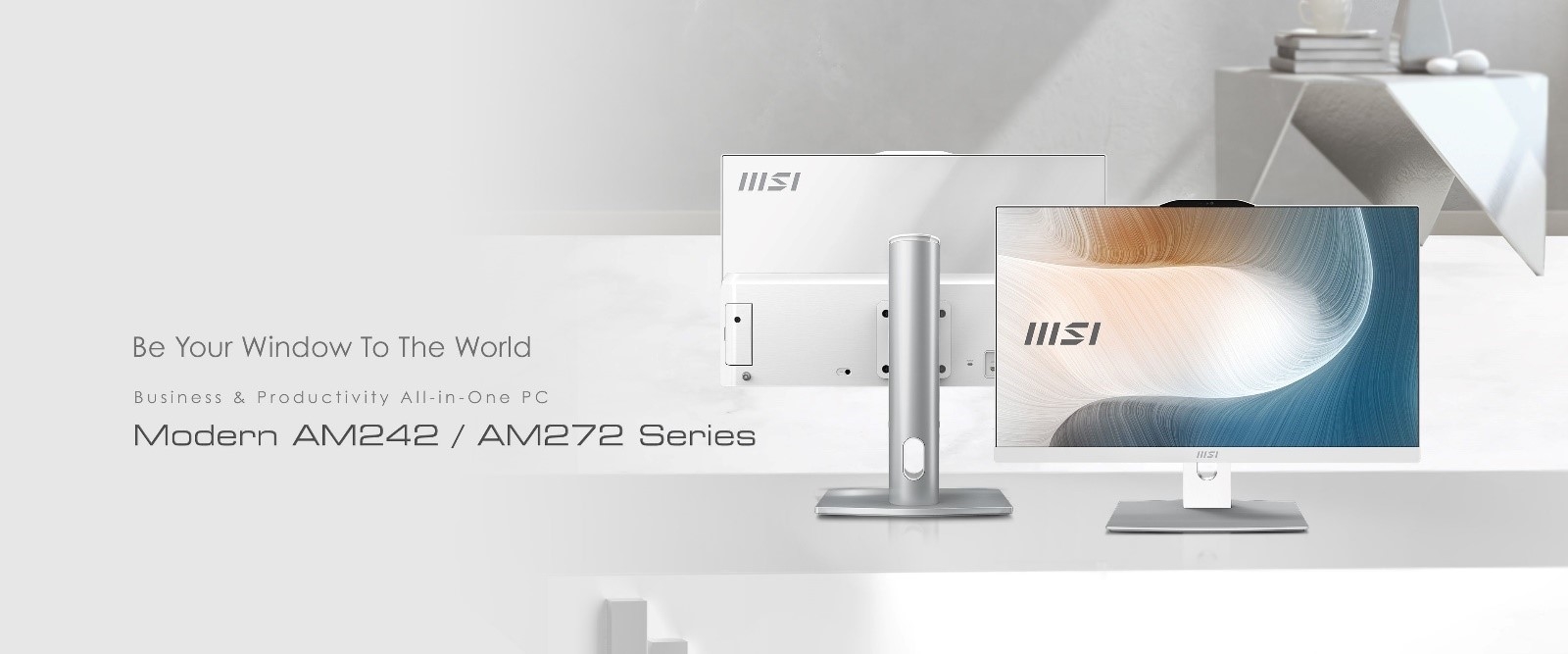 微星發布12代酷睿新品一體機AM242/AM272：專業IPS護眼好屏