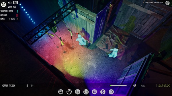 超驚悚鬼屋建設模擬經營遊戲《恐怖大亨》上架Steam