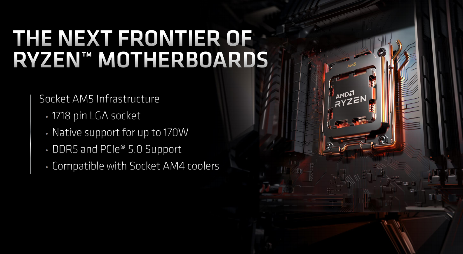 AMD Zen4 600系新主板來了 銳龍第一次換接口、SSD簡直完美