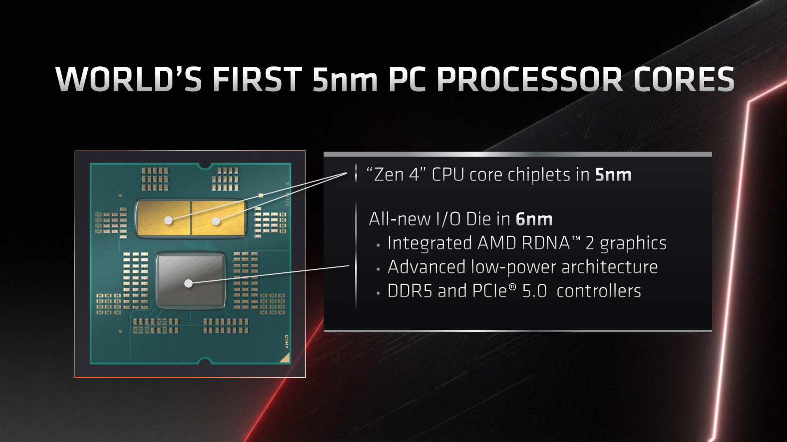 終於超5GHz AMD Zen4銳龍7000細節官宣：單核飛躍15％