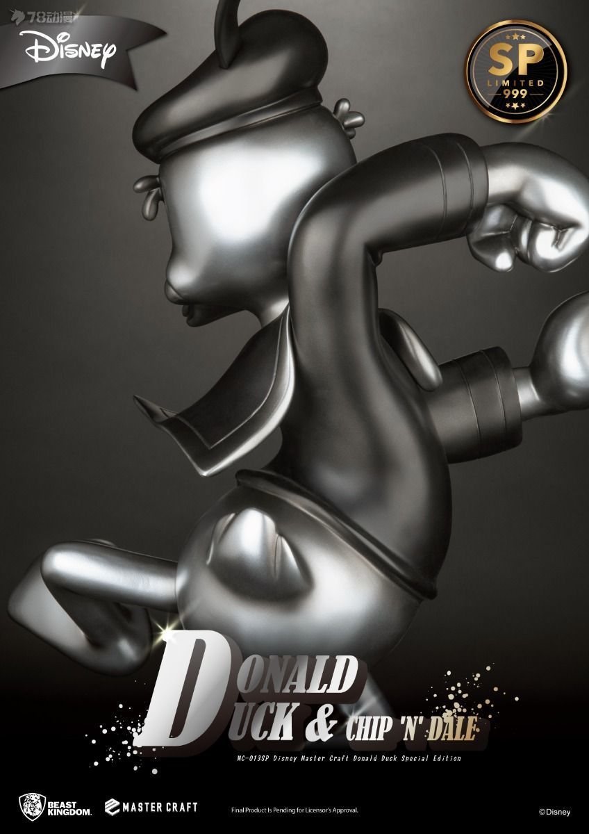 野獸國 新品 極匠系列 迪士尼 唐老鴨,奇奇與蒂蒂 特別版 雕像 只限野獸國