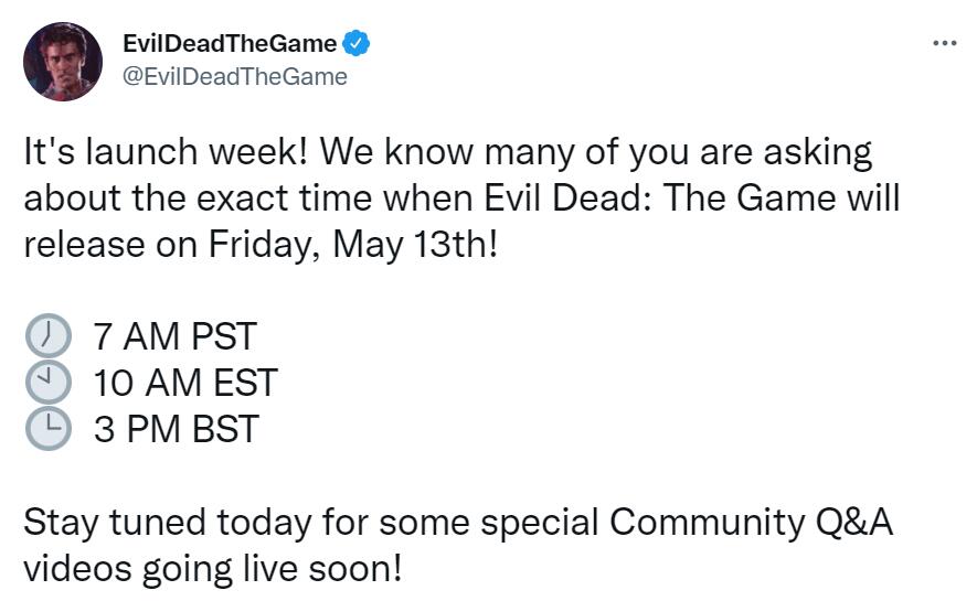 《鬼玩人：遊戲》具體解鎖時間公布5月13日晚10點