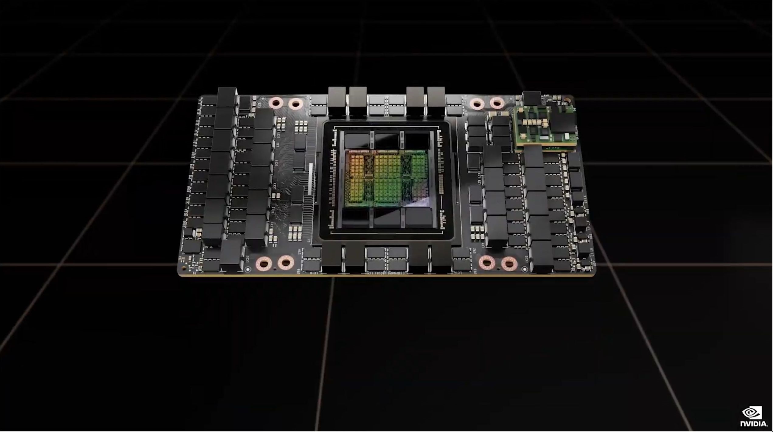 24.2萬元 NVIDIA 4nm H100計算卡第一次露出真容：80GB顯存