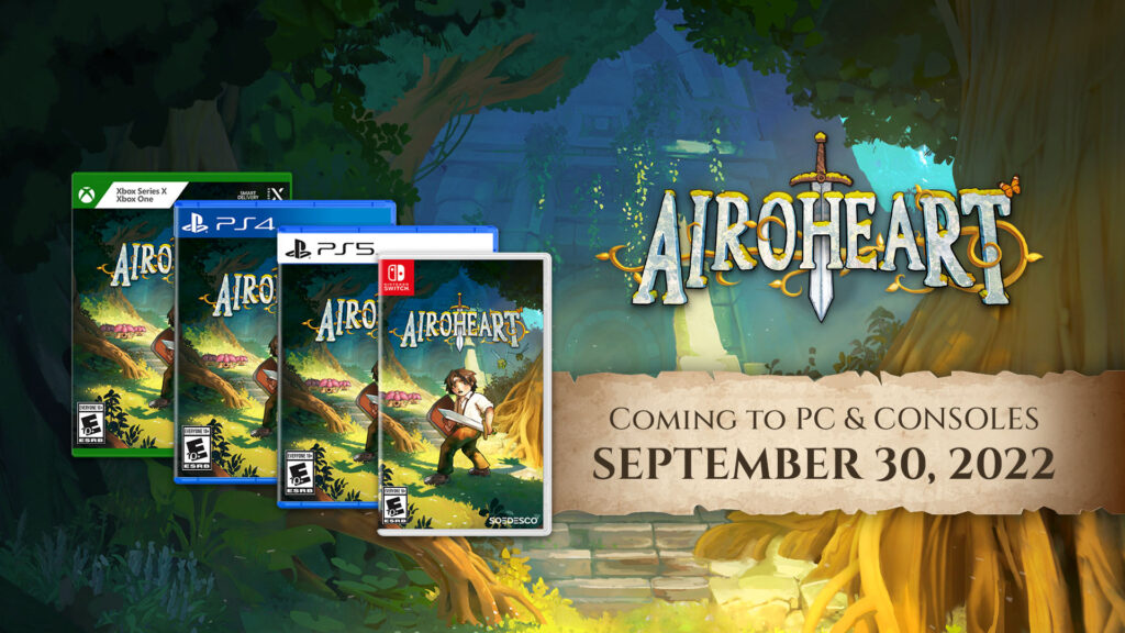 像素冒險RPG《Airoheart》發布實機演示 9月30日發售