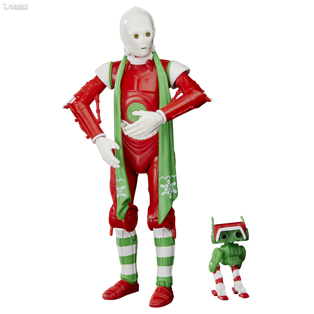 孩之寶 新品 黑系列 星球大戰 禮儀機器人 假日版 6寸(152mm)高 可動人偶