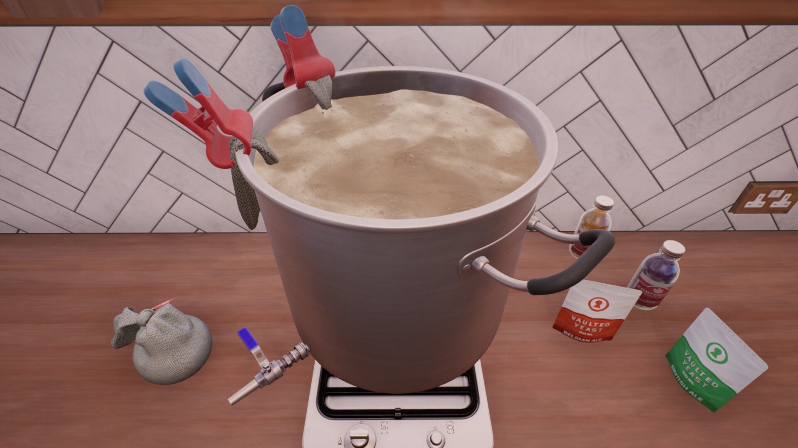 休閒模擬遊戲《釀酒大師》現已在Steam發售