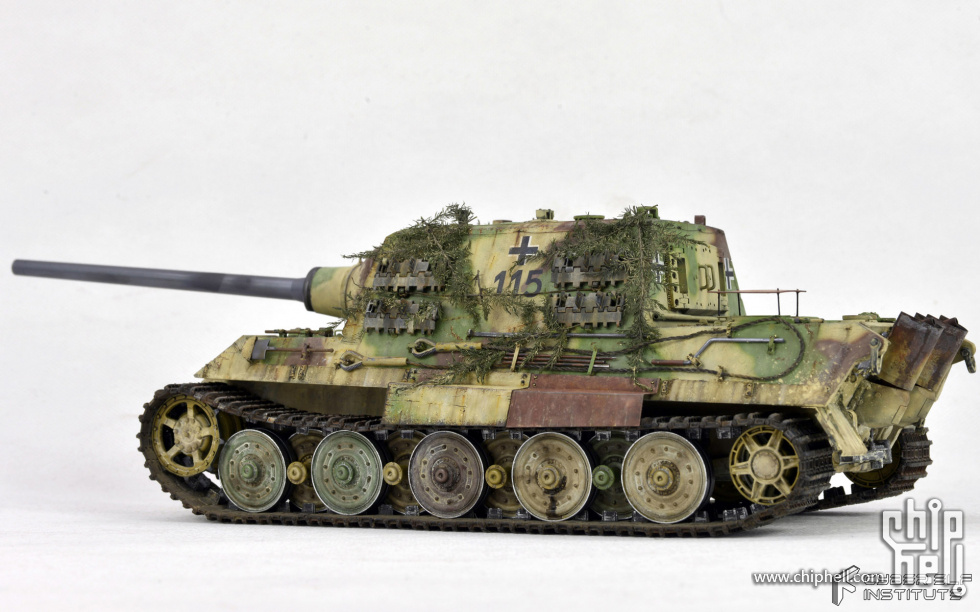 [模型] 1/35 二戰德軍 Sd. Kfz. 186 獵虎 重驅逐戰車 亨舍爾型