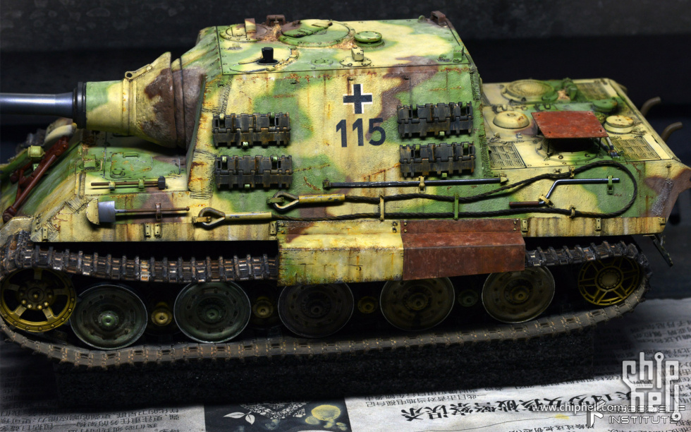 [模型] 1/35 二戰德軍 Sd. Kfz. 186 獵虎 重驅逐戰車 亨舍爾型