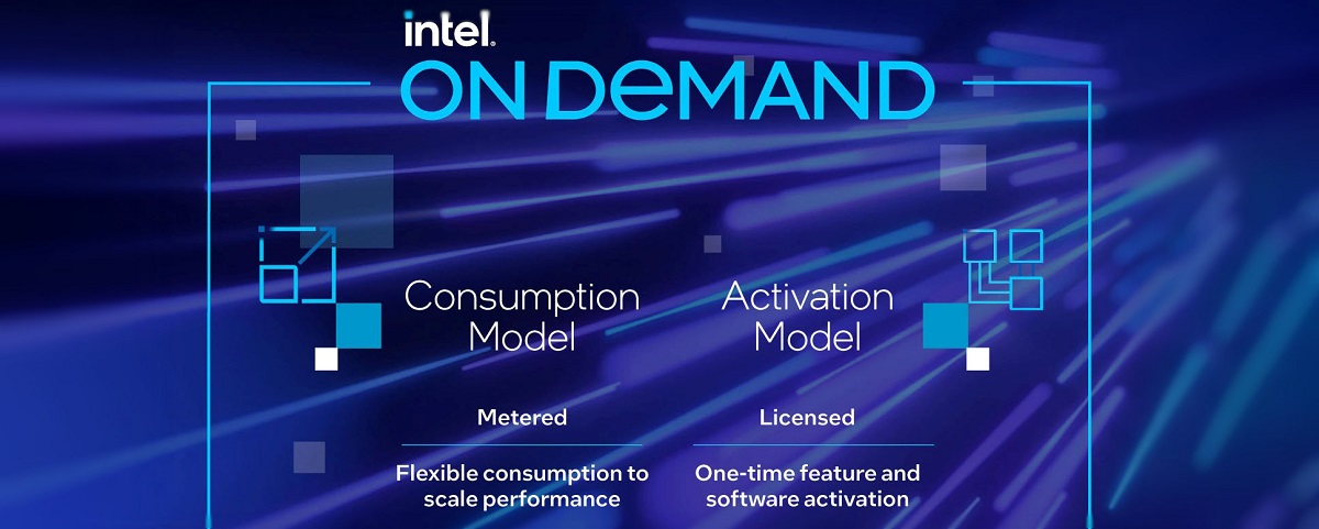 英特爾正式推出「Intel On Demand」，面向伺服器處理器的晶片內購功能