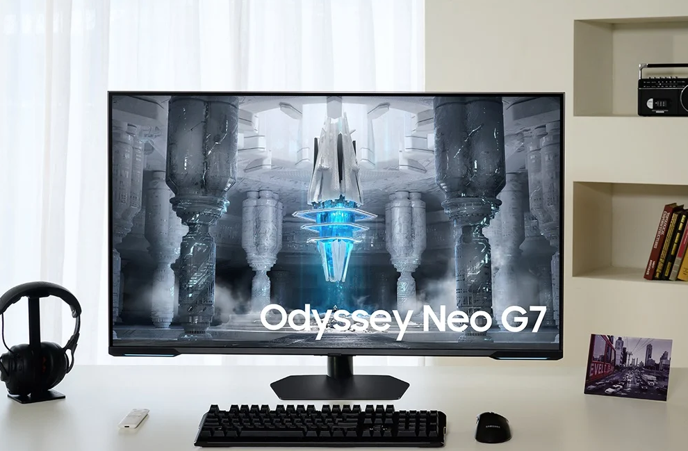 三星推出43寸奧德賽Neo G7顯示器：Mini-LED螢幕、支持144Hz高刷