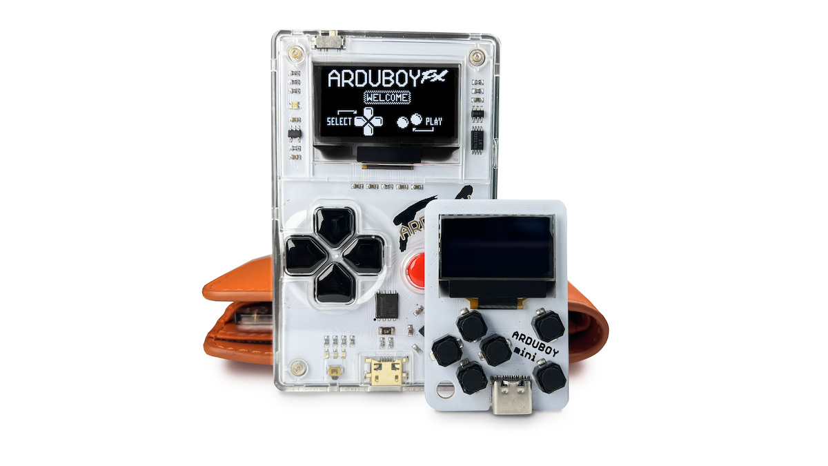 Arduboy Mini是真正迷你的開源掌機，可以玩300+款自製遊戲