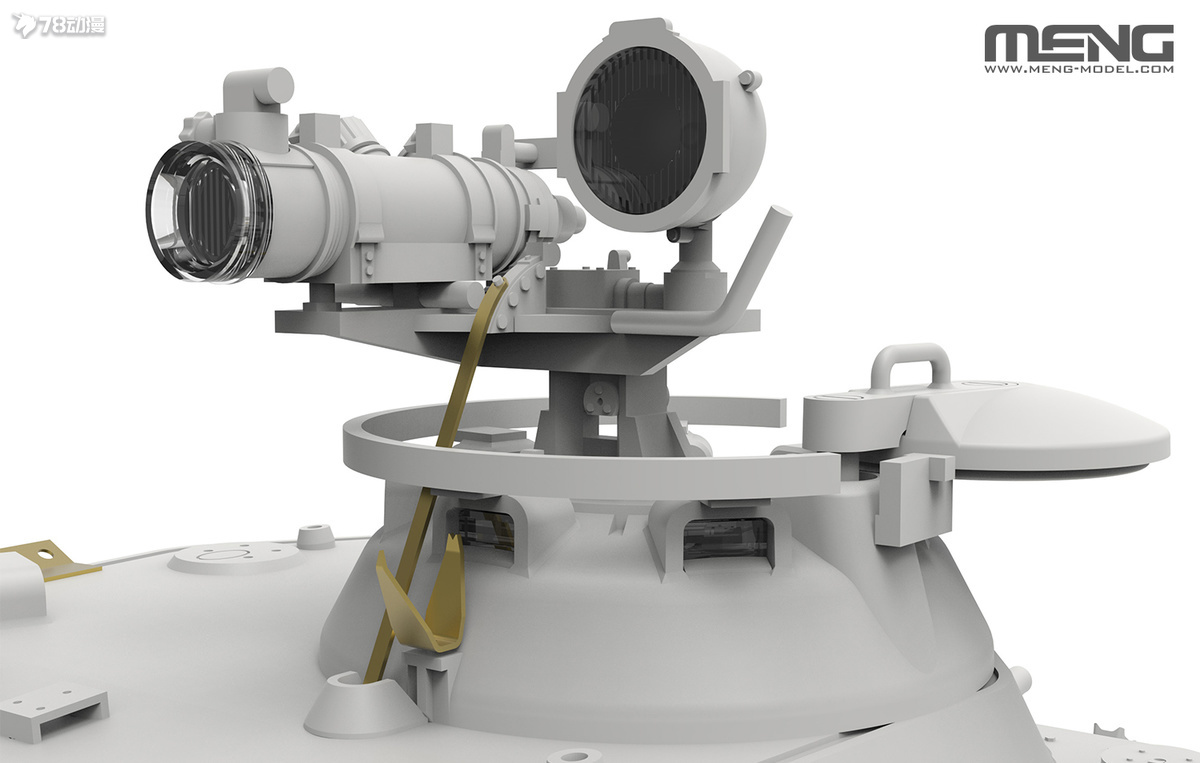 MENG模型 2023年2月 1/35黑豹G型帶「食雀鷹」紅外探測器