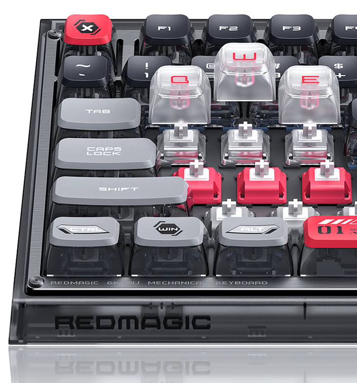 首發899元 紅魔電競機械鍵盤開售：快銀軸、可熱插拔