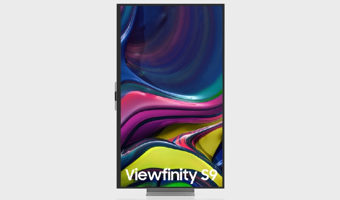 對標蘋果 三星推出27寸ViewFinity S9顯示器：5K屏、全金屬機身