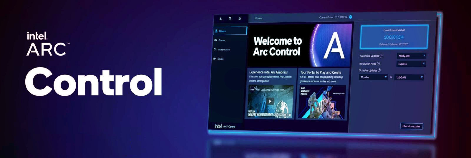 Intel Arc顯卡將迎來「奇跡驅動」 控制中心大變臉