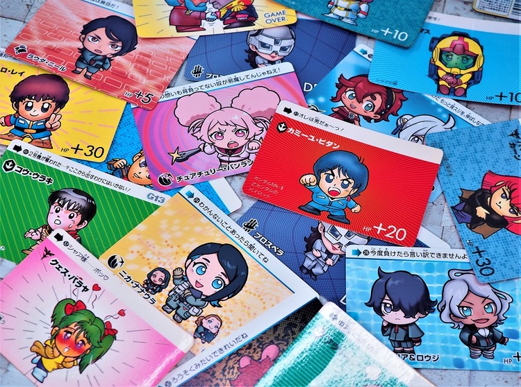 BANDAI 200日元 SD高達卡牌收藏 水星的魔女 第一期  玩家實物