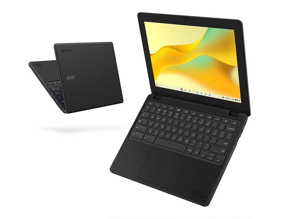 Acer推出了四款面向教育市場的Chromebook，全部基於英特爾處理器