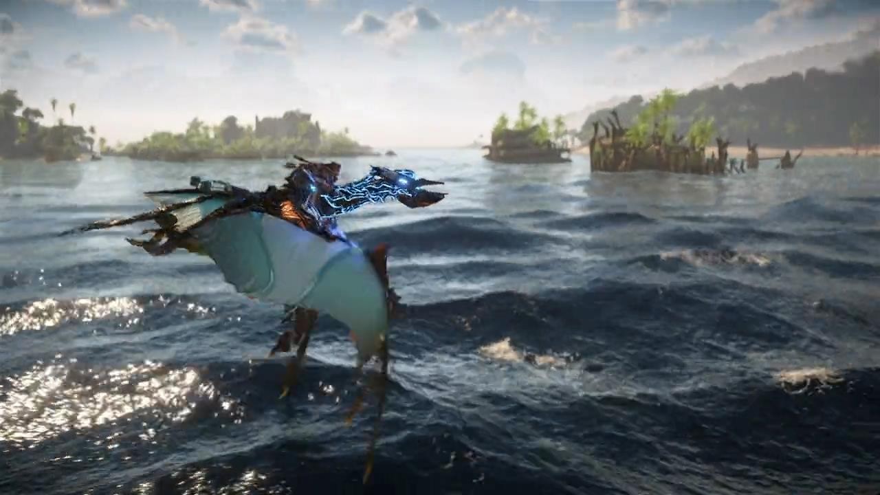 《地平線西域禁地》DLC新機械獸視頻 能上天入海
