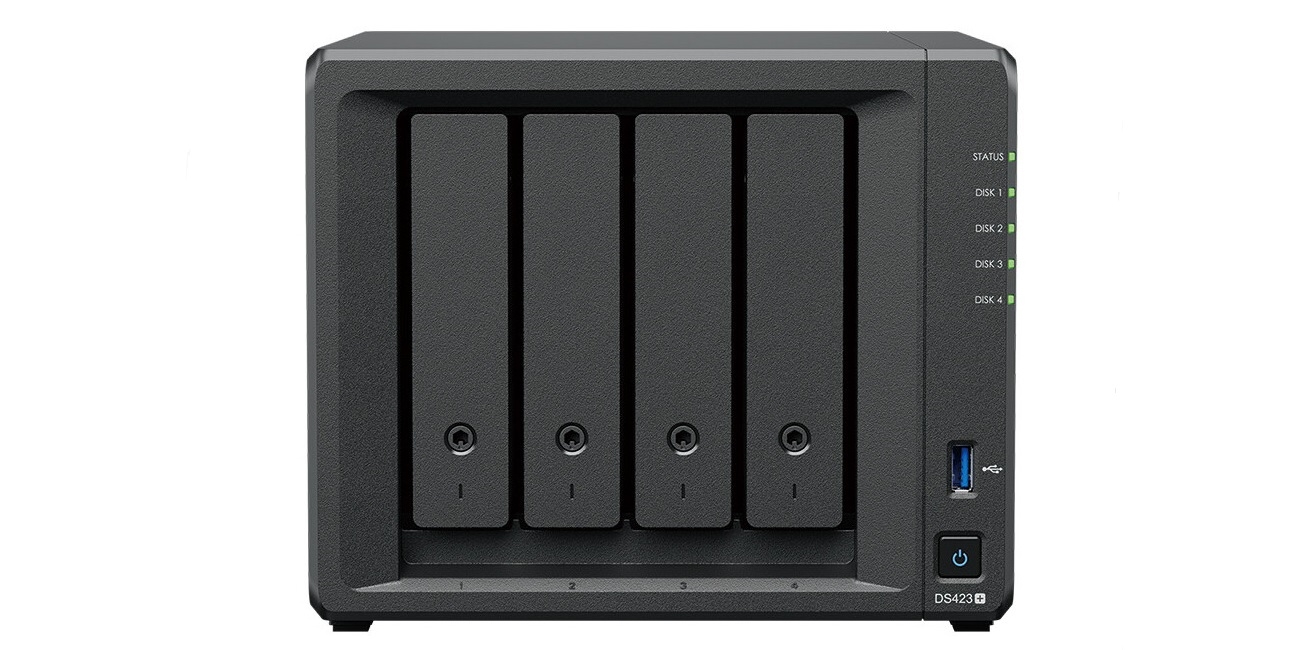 群暉DS423+四盤位NAS發布：雙M.2 SSD 最多可存72TB