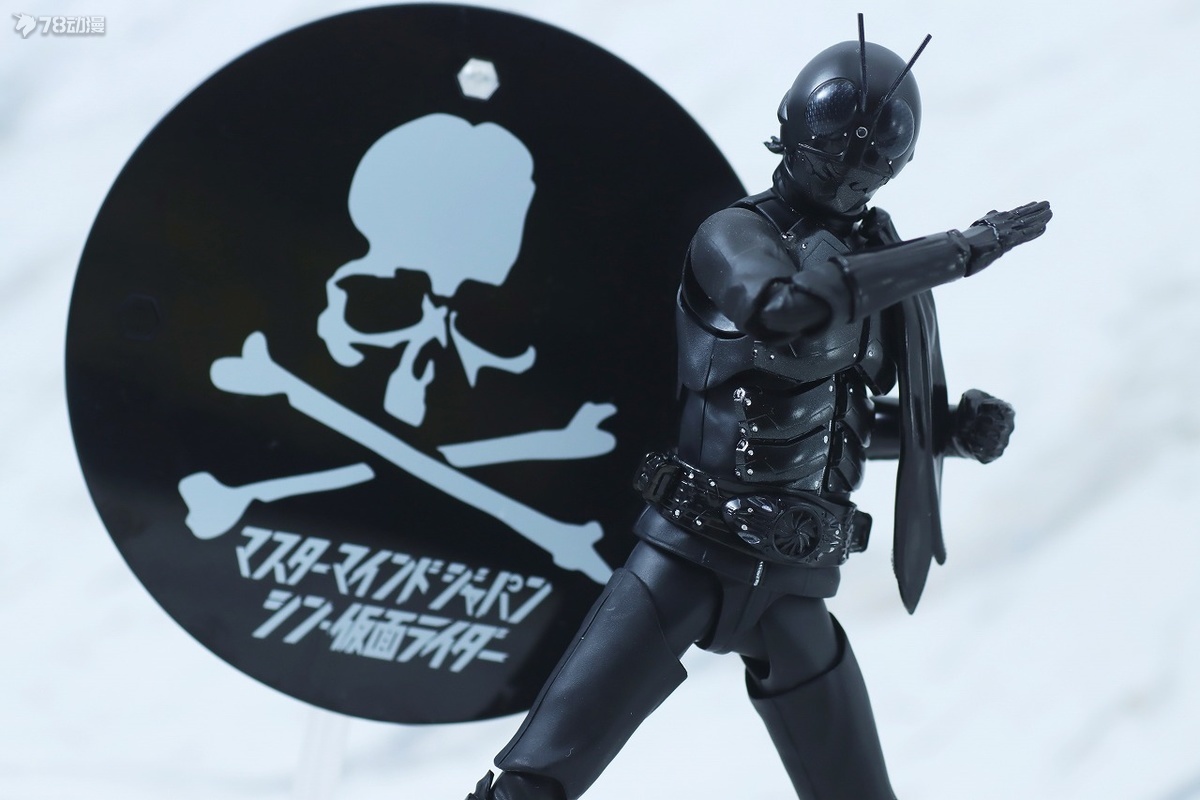 BANDAI: 9月 mastermind JAPANx公開紀念聯動 S.H.F系列 假面騎士(新·假面騎士) BLACK Ver.