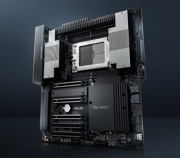華碩發布AMD Zen4撕裂者7000主板：47相供電、雙萬兆＋千兆網卡
